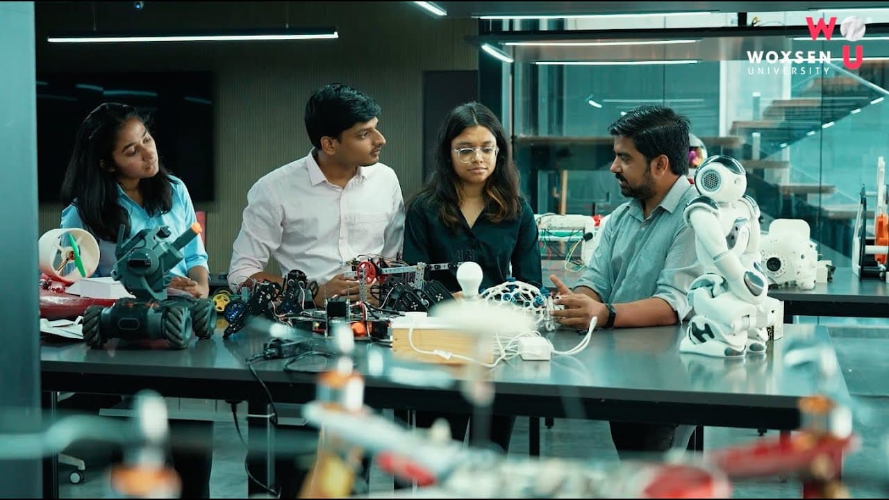 AI Research Centre - Woxsen University Laboratory